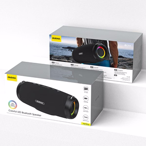 Dudao Y21Pro Belaidis Garsiakalbis with RGB Backlight Bluetooth 5.3 - juodas