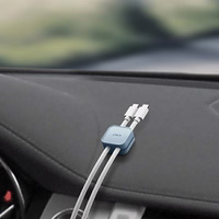 Uniq Pod lipnus kabelių tvarkytuvų rinkinys, 8 vnt., rožinis / švelniai rožinis