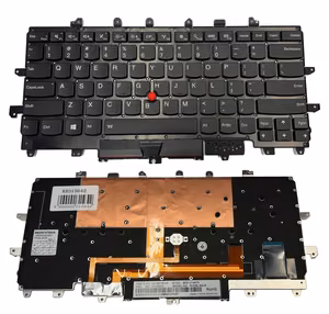 Klaviatūra LENOVO X1 Carbon Gen 4, su pašvietimu, su trackpoint, US