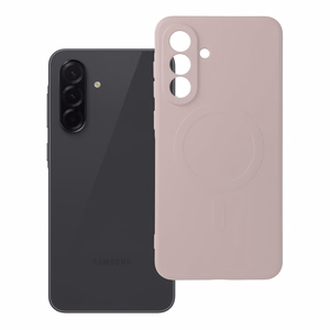 Silikoninis magnetinis dėklas, skirtas SAMSUNG A36, rožinis