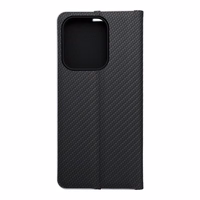 LUNA Book Carbon dėklas telefonui Xiaomi Redmi 15C (173,16 x 81,07 x 8,2) juodas