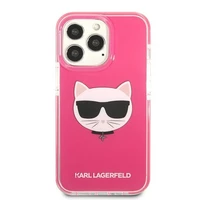 KARL LAGERFELD KLHCP13XTPECPI IPHONE 13 PRO MAX 6.7 "DĖKLAS FUCHSIA/FUSCHIA CHOUPETTE HEAD