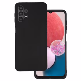 Dėklas telefonui matinis SAMSUNG GALAXY A13 4G juodas