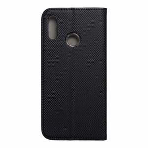 SMART Dėklas telefonui Knyga HUAWEI P Smart 2019 juodas