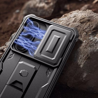 Tech-Protect Kevlar Cam+ Dėklas for Samsung Galaxy S26 - juodas