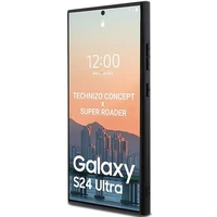 Karl Lagerfeld KLHCS24LPSAKCMPK S24 Ultra S928 kietas dėklas juodas/juodas Saffiano Karl & Choupette Metal Pin