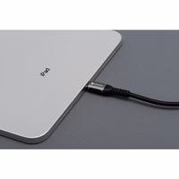 FORCELL F-ENERGY C259 kabelis Type C į Lightning PD 3A 27W Cafule 0,25 m juodas