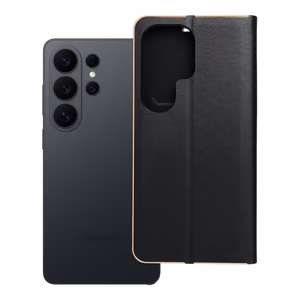 Flip case for Samsung S26 ULTRA Luna Book Gold black