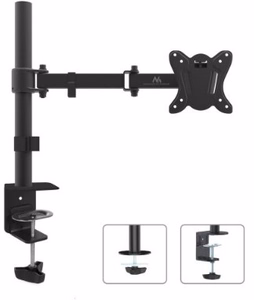 Maclean MC-690 televizoriaus laikiklis 68,6 cm (27") Juoda