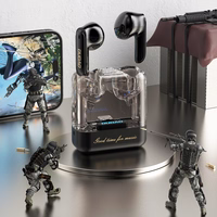 Dudao U18Pro Bluetooth 5.3 TWS belaidės ausinės - juodos