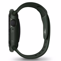 Uniq Valencia dėklas Apple Watch 4/5/6/7/8/SE/SE2 45/44mm - žalias