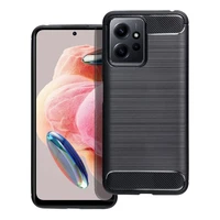 CARBON dėklas telefonui XIAOMI Redmi Note 12 5G juodas