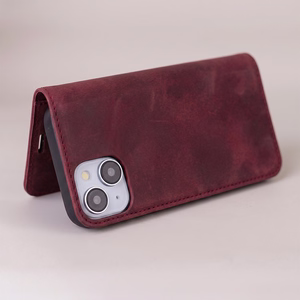 Smart Suede dėklas Honor 600 / Honor 600 Pro bordo