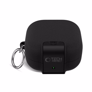 Tech-Protect Slim Hook dėklas skirtas Samsung Galaxy Buds 4 / 4 Pro juodas