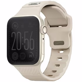 UNIQ dirželis Stride Apple Watch Series 1/2/3/4/5/6/7/8/9/SE/SE2 38/40/41mm FKM guminis chaki