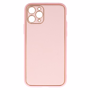 TEL PROTECT Prabangus dėklas telefonui Iphone 11 Pro, šviesiai rožinės spalvos