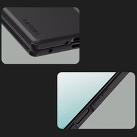 Nillkin Flex Pure Fold dėklas Samsung Galaxy Z Fold 7 su S Pen Space - juodas