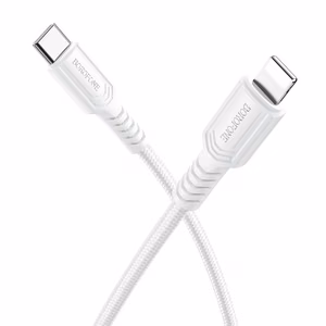 USB kabelis Borofone BX116 USB-C to Lightning 1.0m baltas
