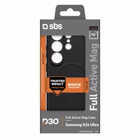 SBS Full Active Dėklas D3O for Samsung Galaxy S26 Ultra, MagSafe suderinamas - juodas