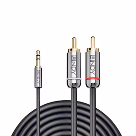 Lindy garso laidas 3.5mm į RCA 2m Cromo