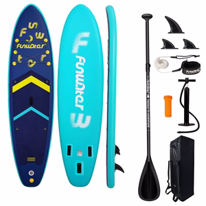 FunWater SUPFW71A 3,5 m pripučiama SUP irklentė, tamsiai mėlyna