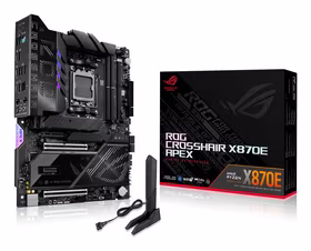 ASUS ROG CROSSHAIR X870E APEX AMD X870E AM5 lizdas ATX