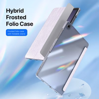 Dėklas Dux Ducis Unid Samsung X210/X215/X216 Tab A9 Plus 11.0/X230/X235/X236 Tab A11 Plus 11.0 rožinis