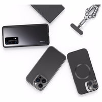 Telefono dirželis su įkrovimo laidu Usams SJ745 60W USB-C į USB-C 1.2m juodas