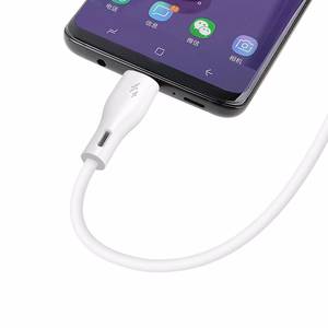 Dudao L2L USB-A / Lightning 3A kabelis 2m - baltas