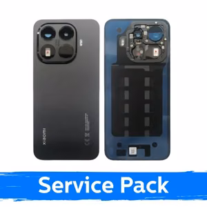 Galinis dangtelis skirtas Xiaomi 15T Pro 5G / Black / (Service Pack)