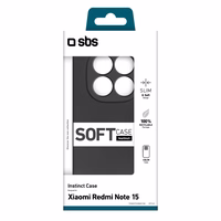 SBS Instinct dėklas, skirtas "Xiaomi Redmi Note 15" - Juodas