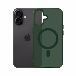 3mk Smoke MagCase skirtas iPhone 17 žalias-permatomas