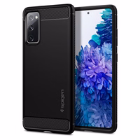 Spigen Rugged Armor dėklas telefonui Samsung Galaxy S20 FE - matinė juoda