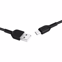 Kabelis USB A į USB C Hoco 1 m X13 juodas