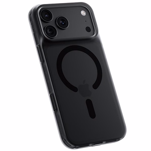 Juodas „Benks Magnetic Lucid Armor Pro“ kevlaro dėklas su metaliniu rėmeliu (C.K.PC.AP.BK.0073), skirtas iPhone 18 Pro Max / iPhone 17 Pro Max su „Camera Control“ mygtuku