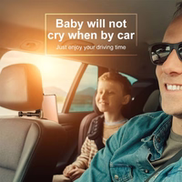 Automobilinis laikiklis Baseus "Back Seat" juodas (ne magnetinis / sėdynei)