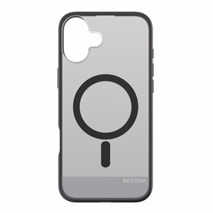 Incase Slim Case dėklas su MagSafe, skirtas iPhone 16 Plus, juodas permatomas