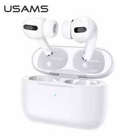 USAMS Ausinės Bluetooth 5.0 TWS Emall Series belaidės baltas BHUYM01 (US-YM001)