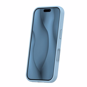 Silicone Thin Mag dėklas iPhone 17 Pro 6,3" šviesiai mėlynas