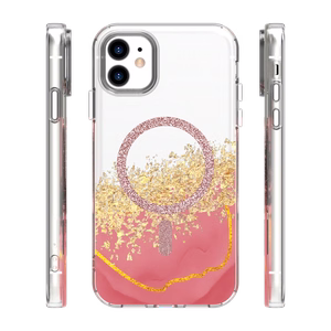 Epoxy Mag dėklas skirtas iPhone 11 rožinis
