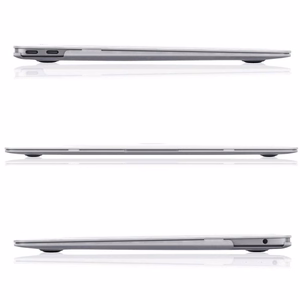 Tech-Protect SmartShell dėklas MacBook Air 13" M2 / M3 / 2022-2024 - matinė juoda