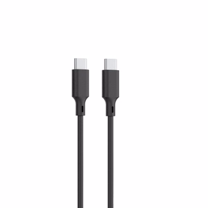Setty USB-A + USB-C PD/QC 30W Sieninis įkroviklis juodas + USB-C cable 1m RLSK-AC-01 juodas