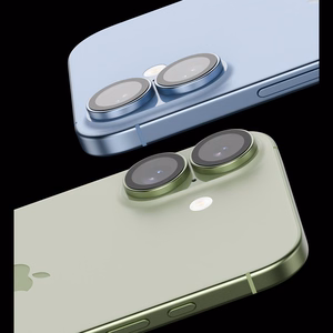 Benks grūdintas stiklas Glass Warrior Lens Protector kamerai iPhone 17 (2 lęšiai) levandų