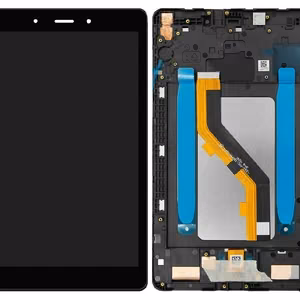 LCD ekranas Samsung T295 Tab A 8.0 LTE 2019 su lietimo ekranu ir rėmeliu juodas (atnaujintas) ORG