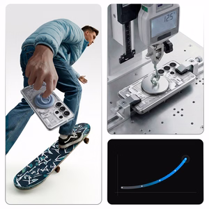 Spigen Ultra Hybrid Mag MagSafe Dėklas for Samsung Galaxy S26 Ultra Zero One - Clear and baltas