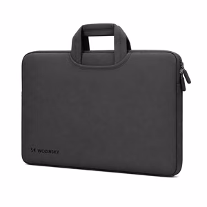 Wozinsky WNT-15B 15.6" Laptop Bag with Retractable Neoprene Handle - Black