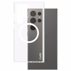 CARE by PanzerGlass Flagship QI dėklas telefonui Samsung Galaxy S24 Ultra - permatomas