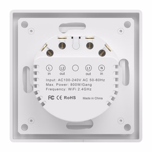 Avatto TS20-EU-W2 WiFi lietimui jautrus šviesos jungiklis