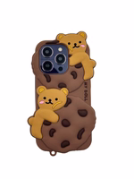 Dėklas 3D COOKIE BEAR IPHONE 14 PRO