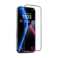 Benks Grūdintas stiklas JoyView Anti-refleksinis Stiklas Iphone 15 Pro juodas